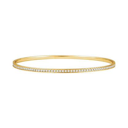 1 1/2 CTW Natural Diamond Bangle Bracelet