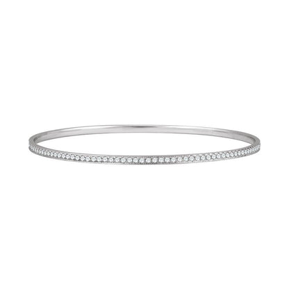 1 1/2 CTW Natural Diamond Bangle Bracelet