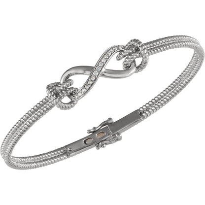 Infinity Rope Bangle Bracelet