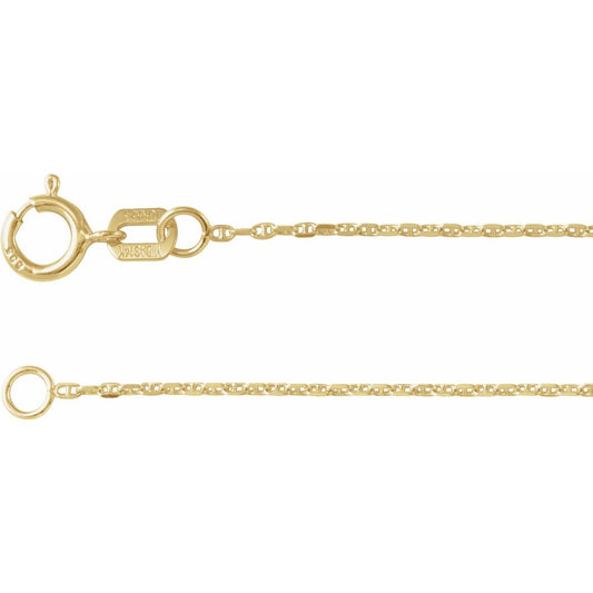 Diamond-Cut Anchor Chain